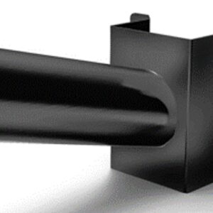 Zeta Serie wandsteun 15°, zwart