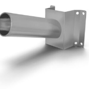 Zeta Serie wandsteun 15°, RVS