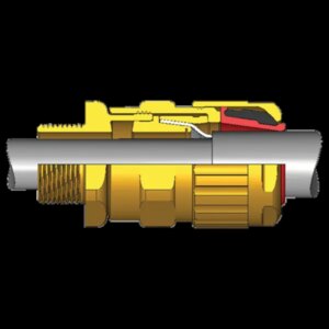 Wartel messing, omkeerbare armeringklem, M20 - A