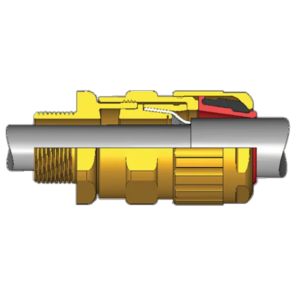 Wartel messing, omkeerbare armeringklem, M20 - A