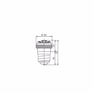 LD 145 F EXL E27 V240 AC6