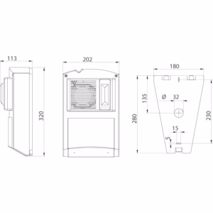 SEL 1 SEV 4S AA V230AC GY