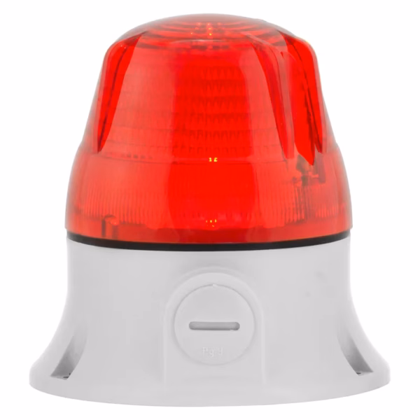 MLAMP S/F RED V24/240AC GY