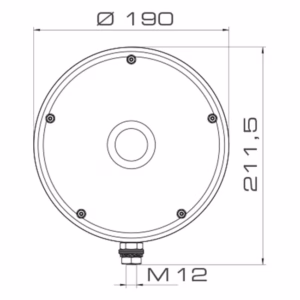 FAROLAMP X P V240AC RED