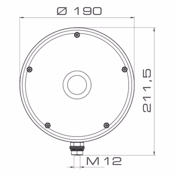 FAROLAMP X P V240AC RED