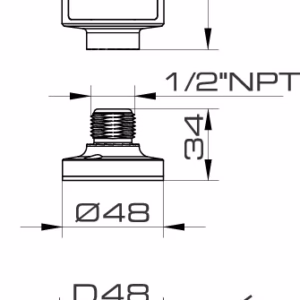 MINITWS WIRING BASE GY