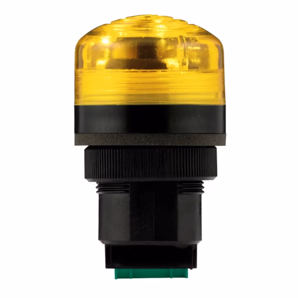 P40 A LED YEL V12/24DAC BK