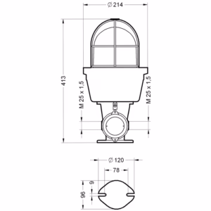 EX 070 SLR S RED V12/24DAC