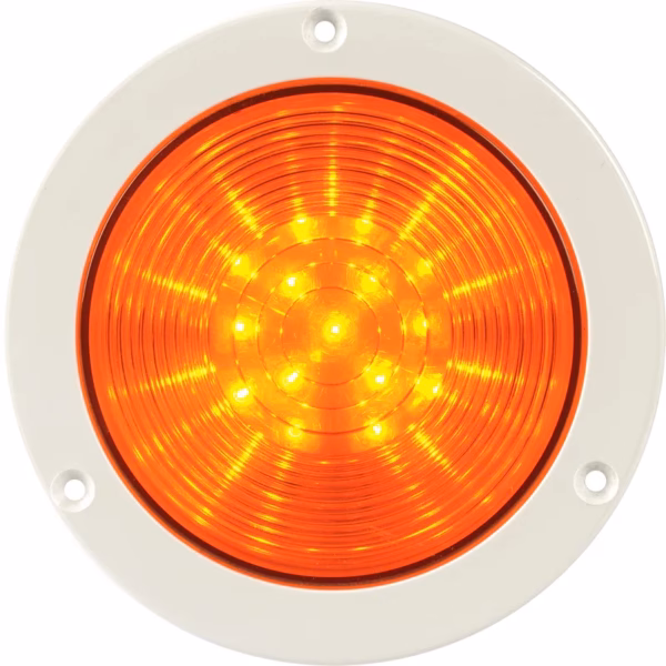 R4 LED AMBER V24DAC WHITE