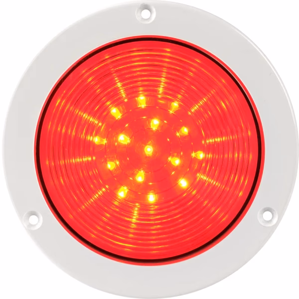 R4 LED RED V24DAC WHITE
