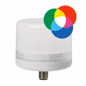 E-LITE RGB LED FLASH QC M12 V24 DC GY