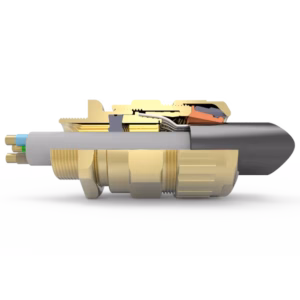 Wartel RVS, ATEX Exe/Exd arm.klem, M40 - C2