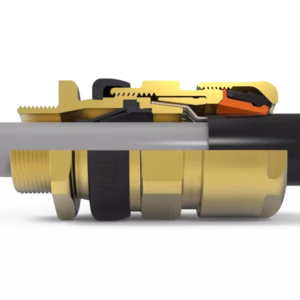 Wartel RVS ATEX Exe/Exd diafragma seal, M63 - E